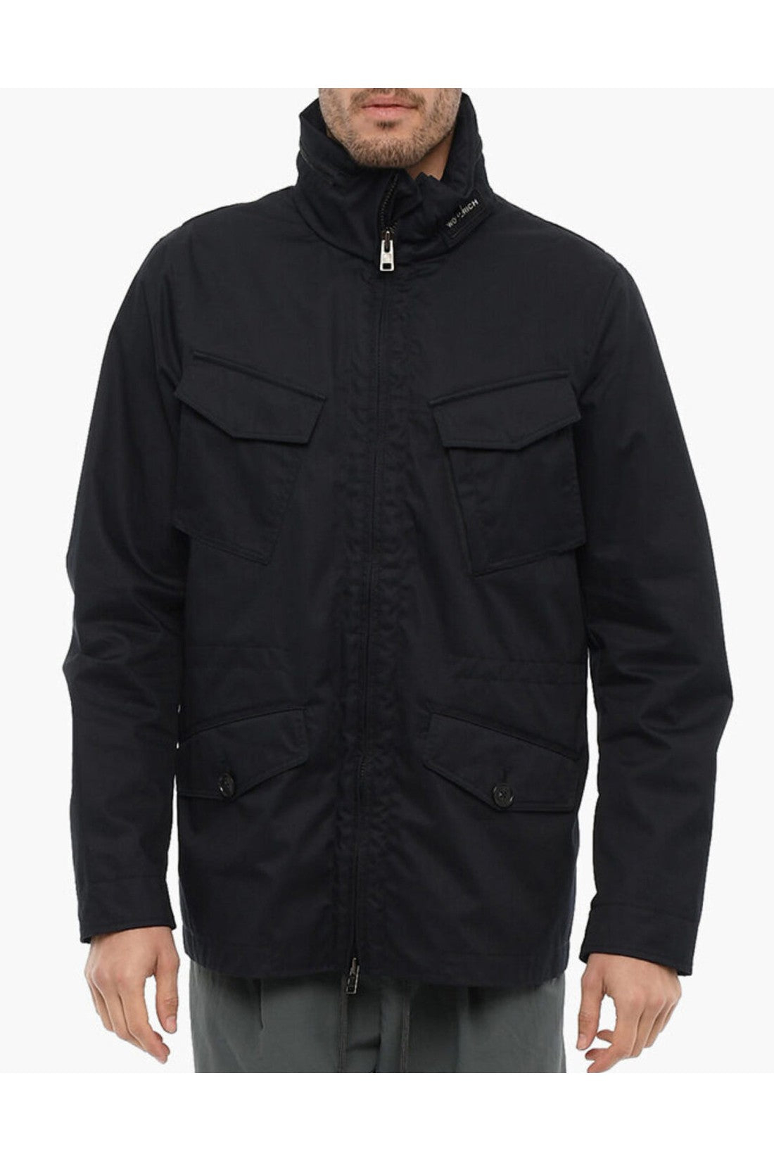 Woolrich-OUTLET-SALE-Cotton Utility Field Jacket-ARCHIVIST