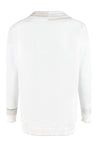 Fabiana Filippi-OUTLET-SALE-Cotton V-neck sweater-ARCHIVIST