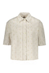 Lanvin-OUTLET-SALE-Cotton and linen shirt-ARCHIVIST