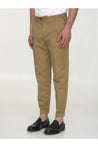 Pt Torino-OUTLET-SALE-Cotton and linen trousers-ARCHIVIST
