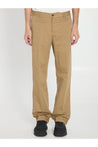 Pt Torino-OUTLET-SALE-Cotton and linen trousers-ARCHIVIST