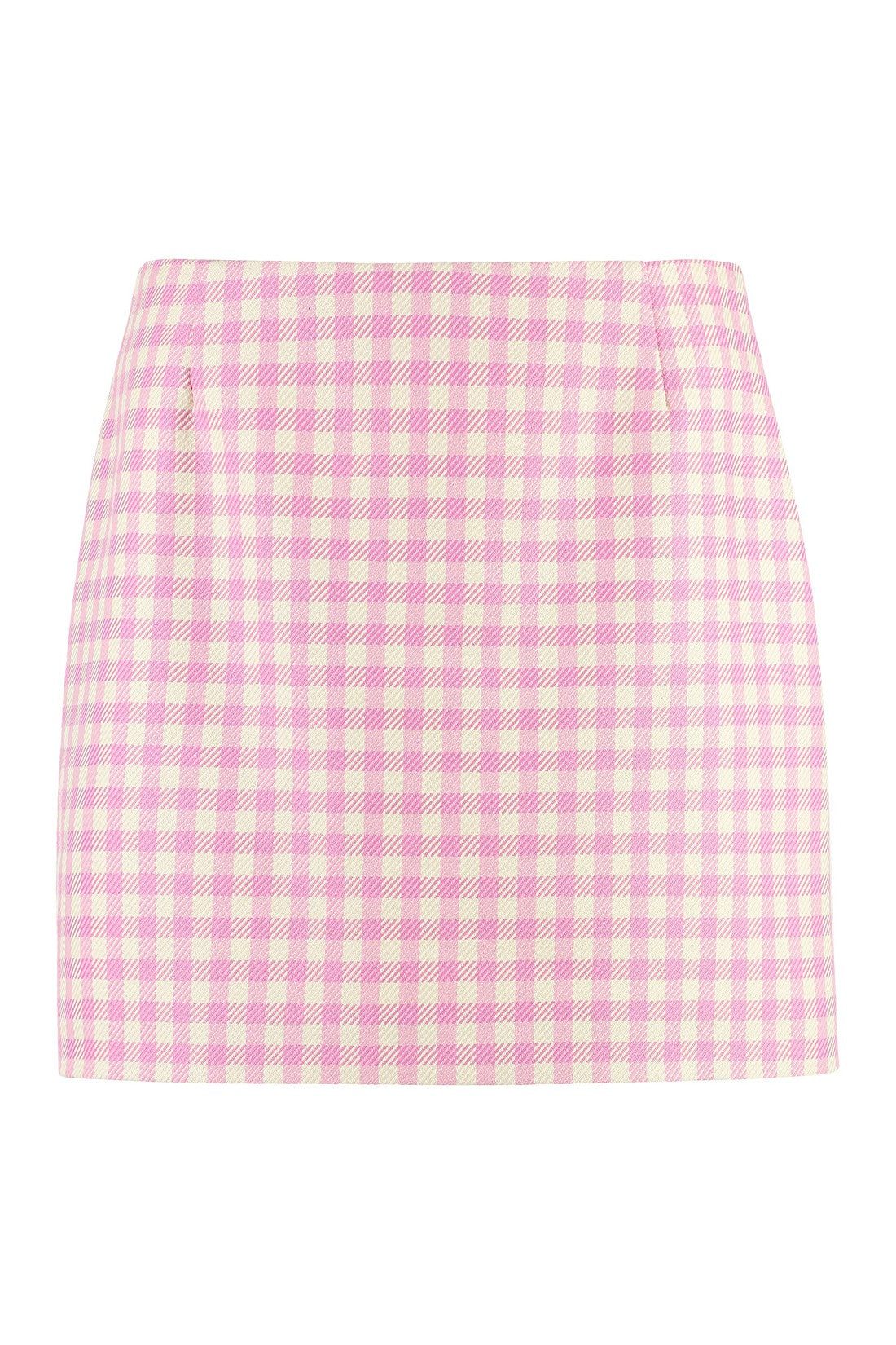 AMI PARIS-OUTLET-SALE-Cotton and wool mini-skirt-ARCHIVIST