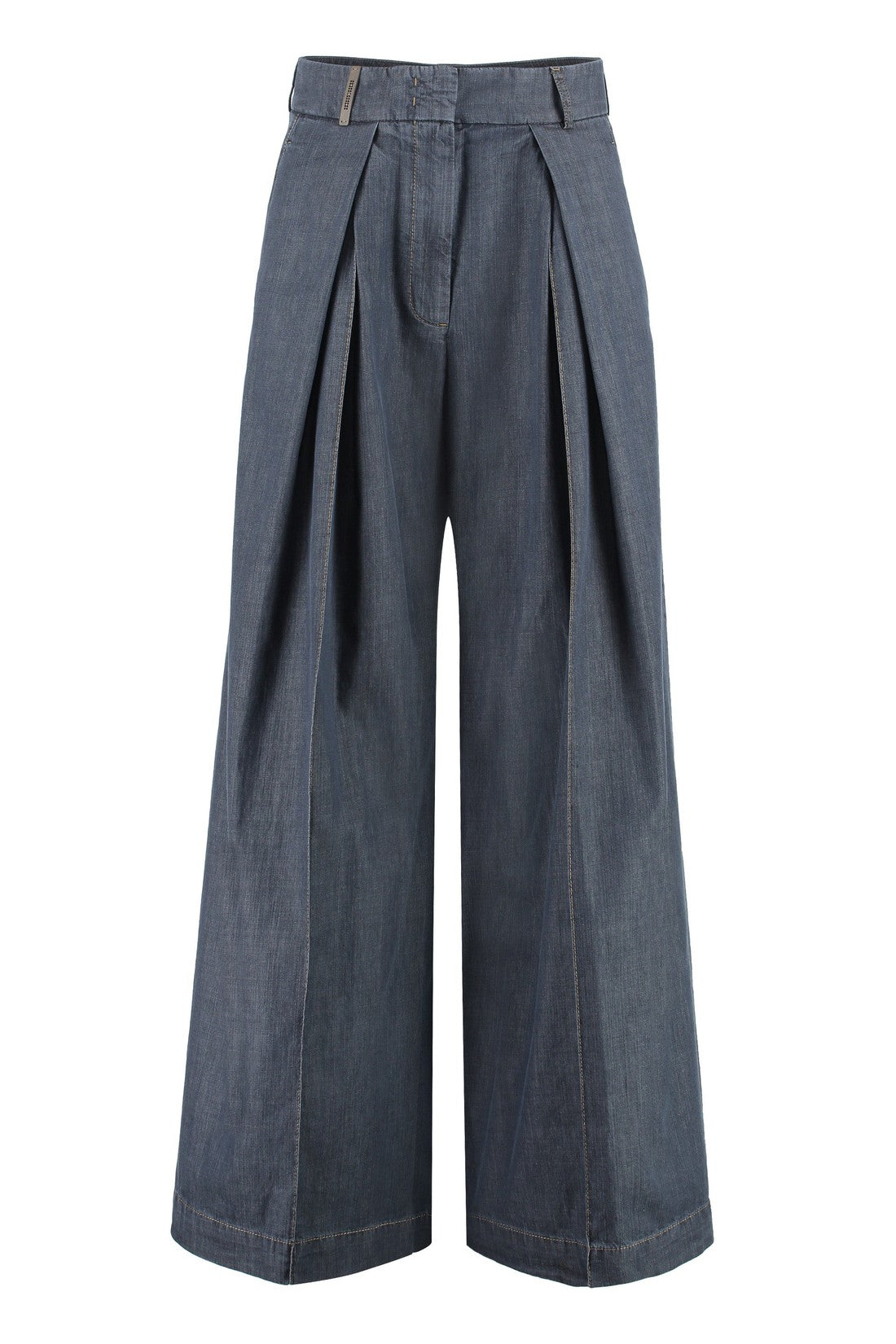Peserico-OUTLET-SALE-Cotton baggy trousers-ARCHIVIST