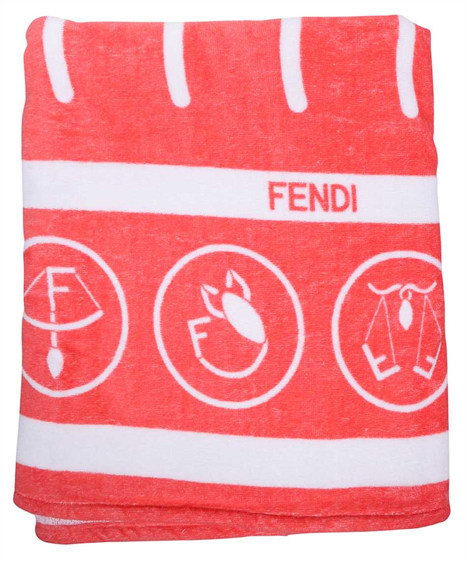 Fendi-OUTLET-SALE-Cotton beach towel-ARCHIVIST