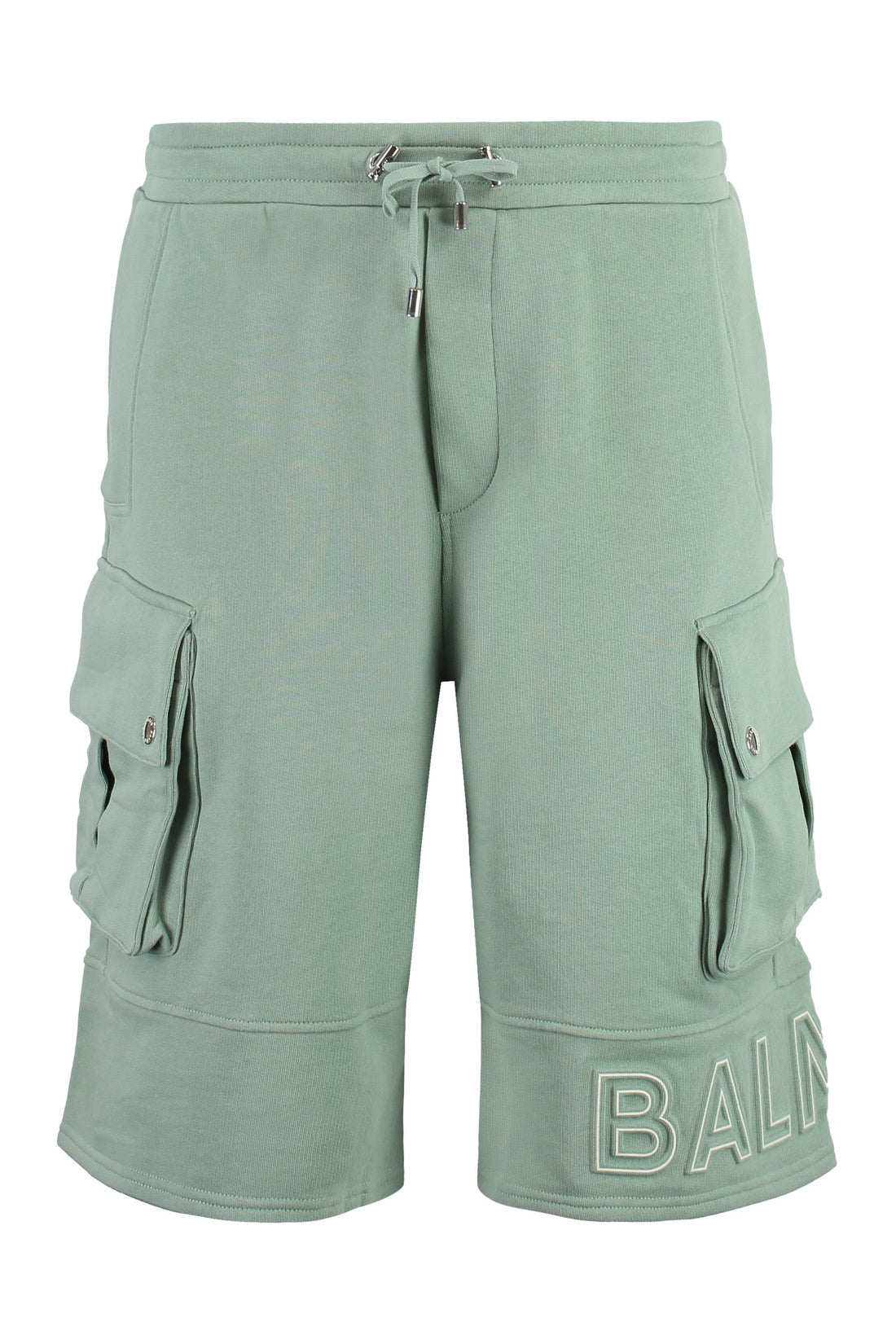 Balmain-OUTLET-SALE-Cotton bermuda shorts-ARCHIVIST