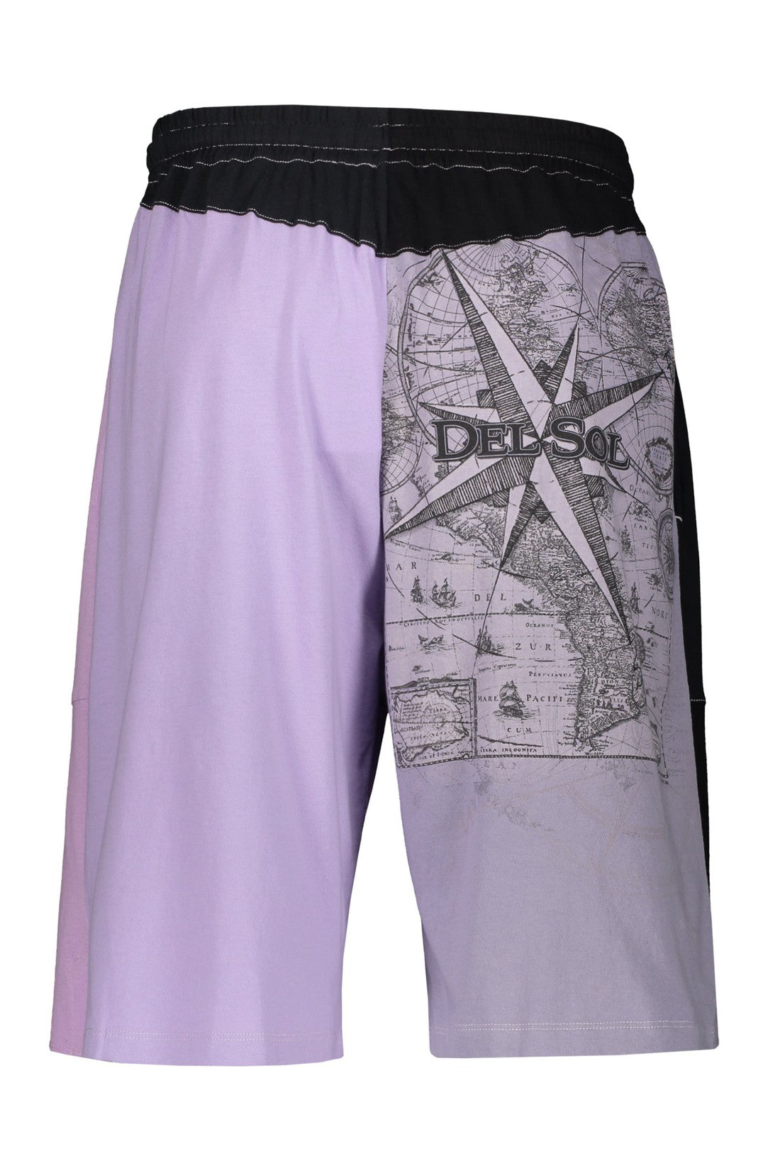 Marine Serre-OUTLET-SALE-Cotton bermuda shorts-ARCHIVIST