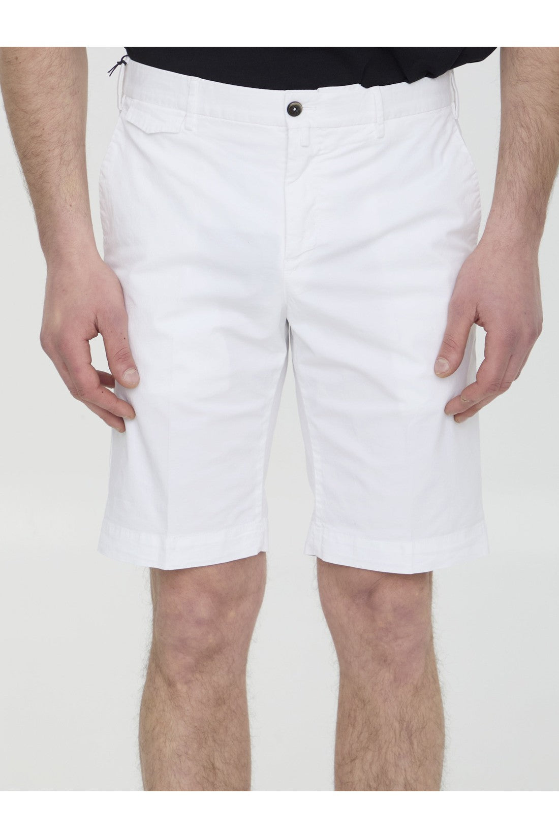 PT TORINO-OUTLET-SALE-Cotton bermuda shorts-ARCHIVIST