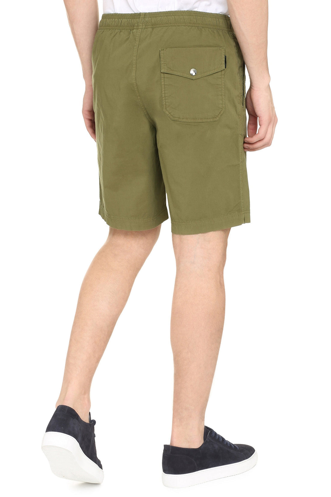 Woolrich-OUTLET-SALE-Cotton bermuda shorts-ARCHIVIST