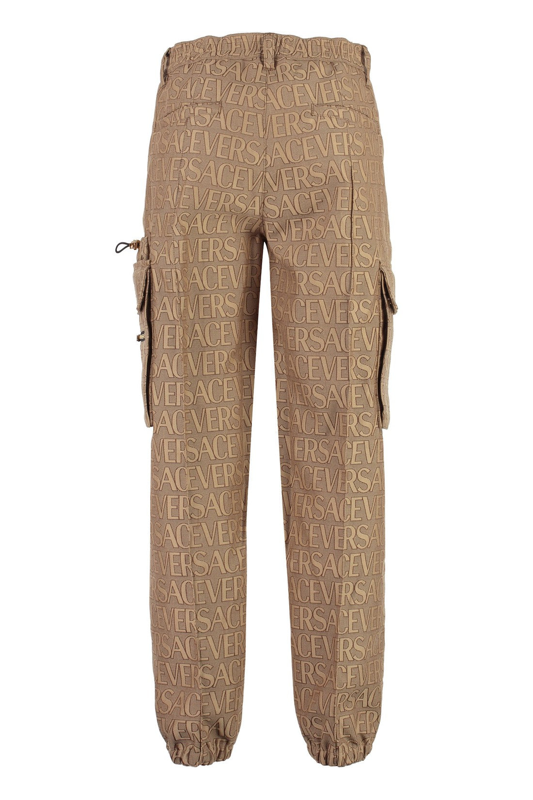 Versace-OUTLET-SALE-Cotton blend cargo-trousers-ARCHIVIST