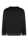 BOSS-OUTLET-SALE-Cotton blend crew-neck sweatshirt-ARCHIVIST