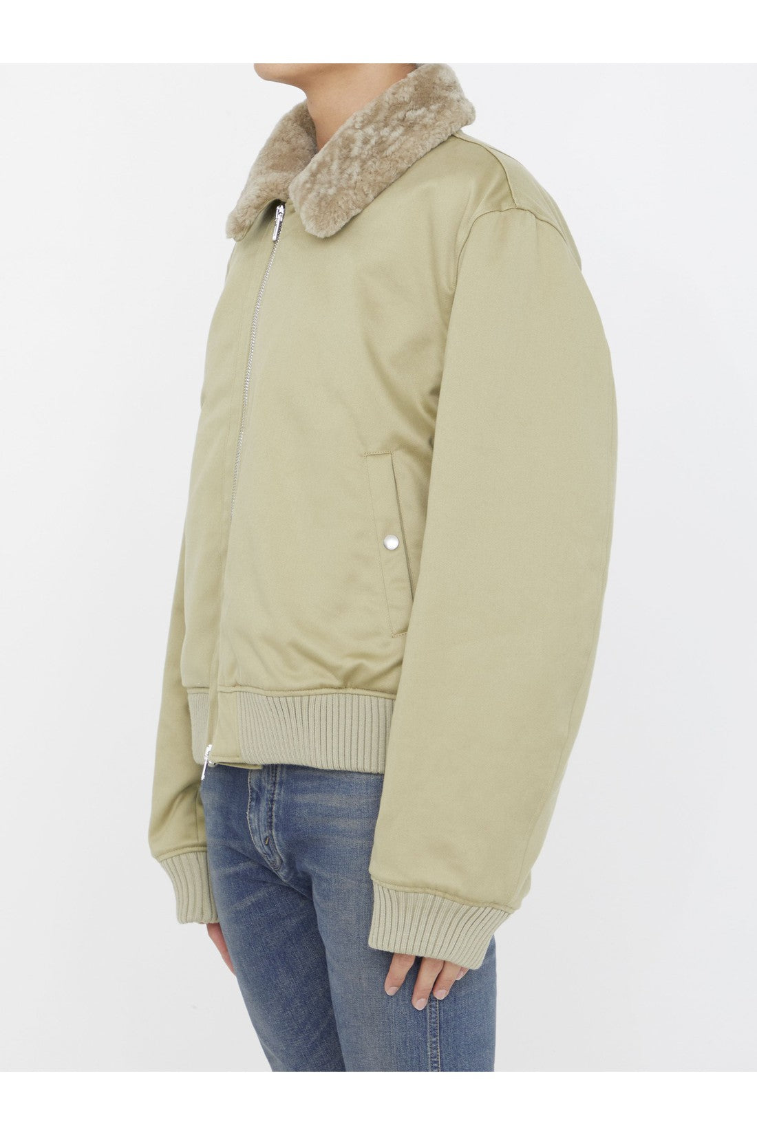 BURBERRY-OUTLET-SALE-Cotton bomber jacket-ARCHIVIST