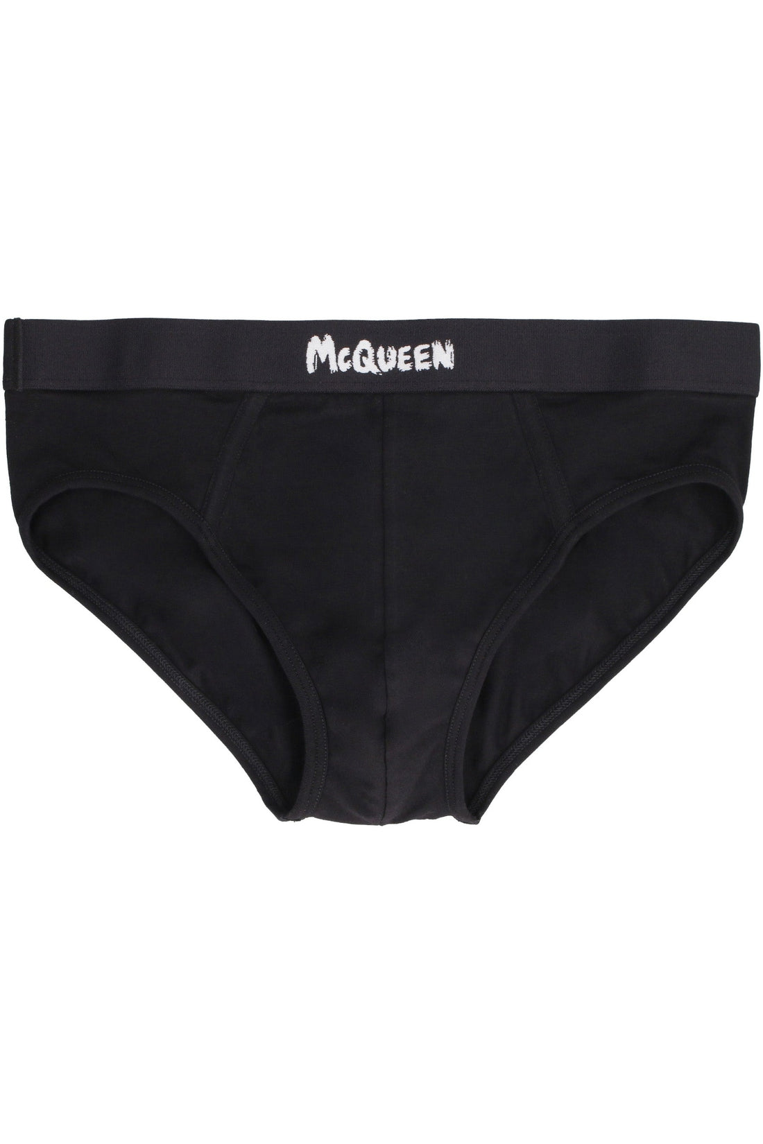 Alexander McQueen-OUTLET-SALE-Cotton briefs with elastic band-ARCHIVIST