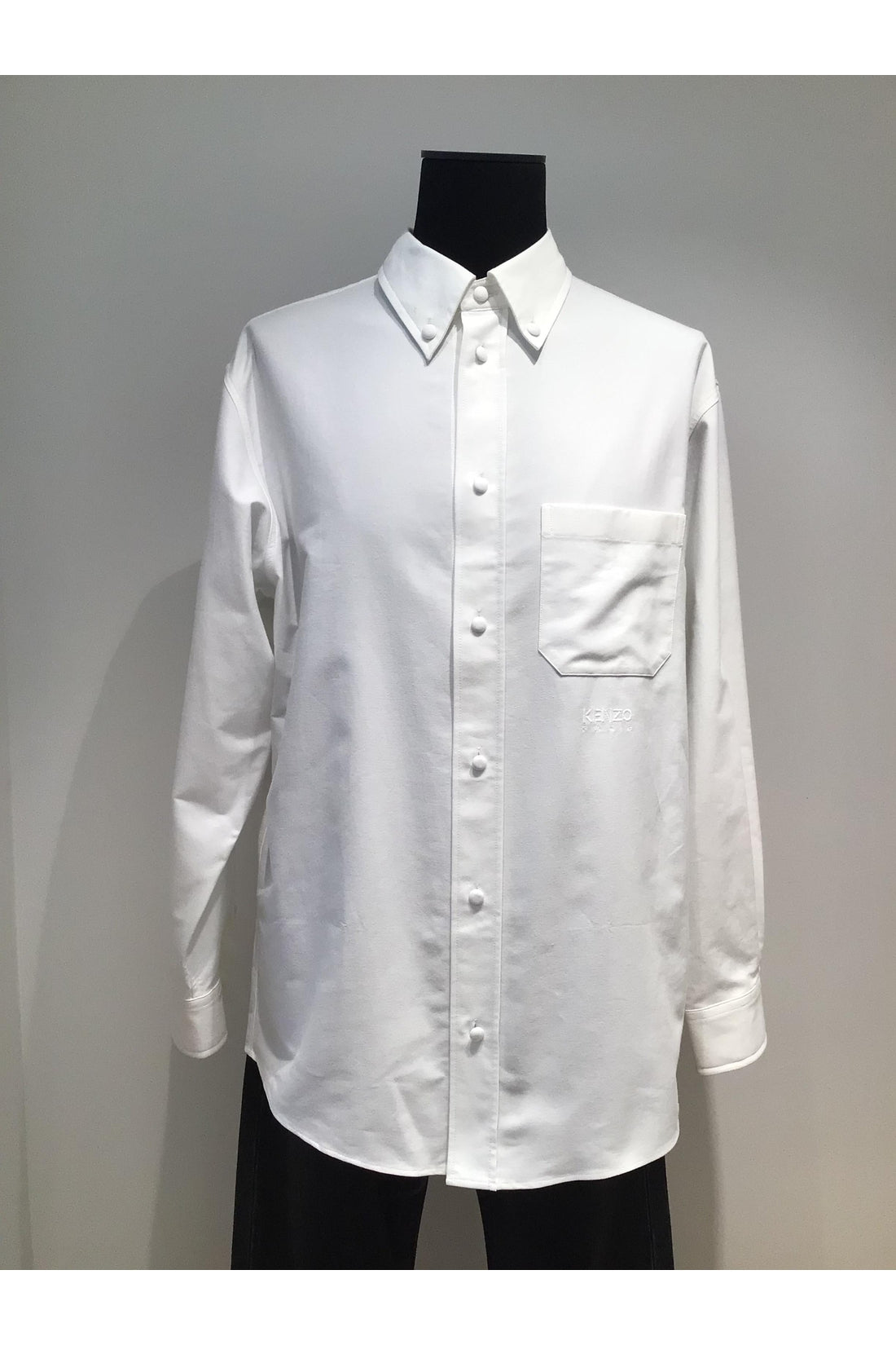 Kenzo-OUTLET-SALE-Cotton button-down shirt-ARCHIVIST