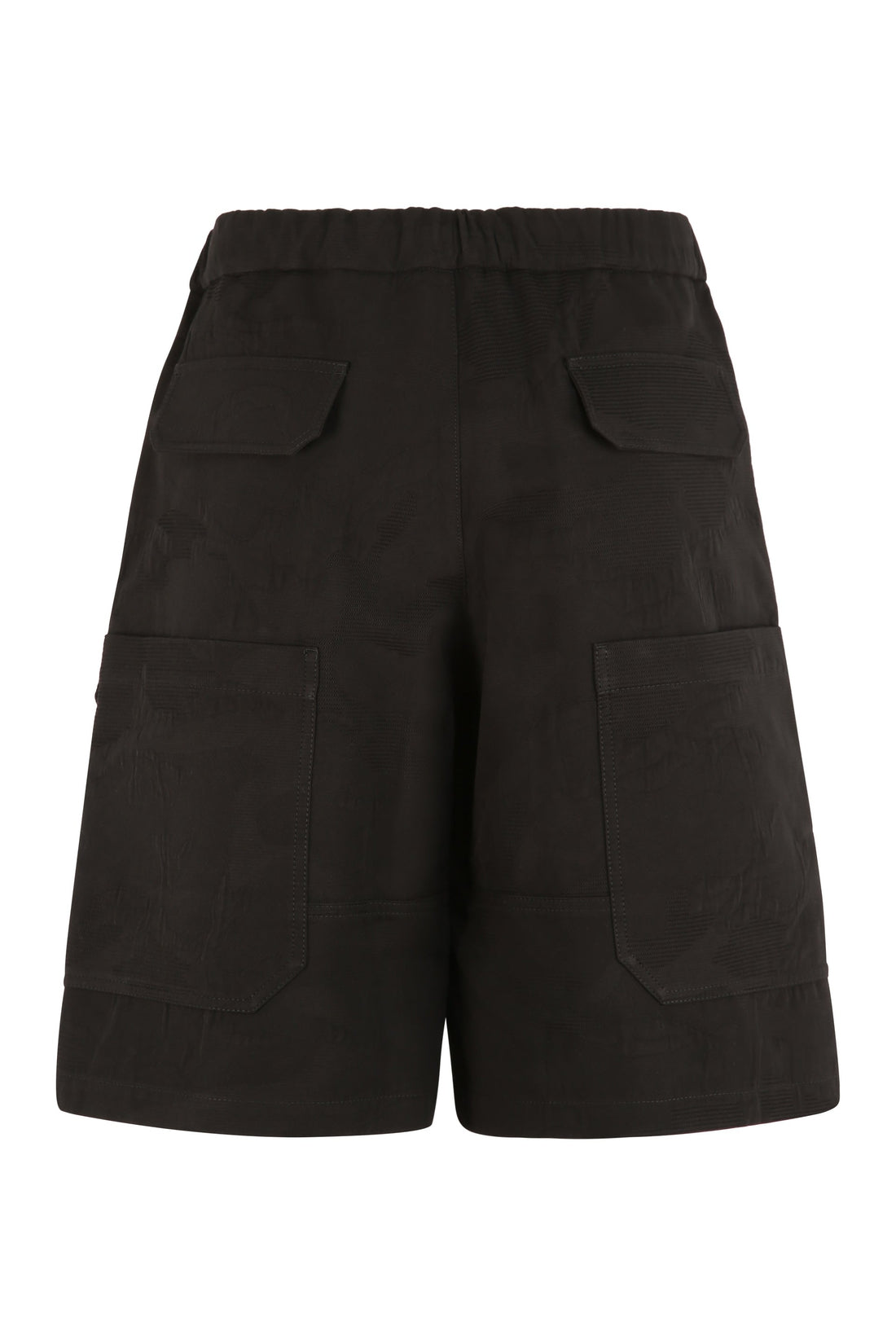 Valentino-OUTLET-SALE-Cotton cargo bermuda shorts-ARCHIVIST