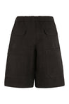 Valentino-OUTLET-SALE-Cotton cargo bermuda shorts-ARCHIVIST