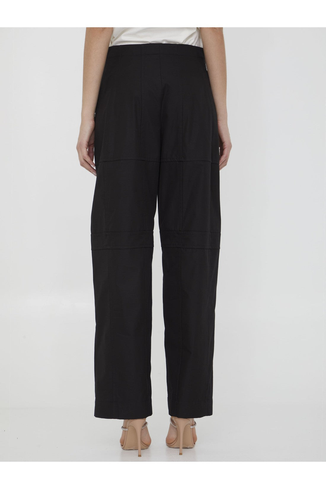 JIL SANDER-OUTLET-SALE-Cotton cargo pants-ARCHIVIST