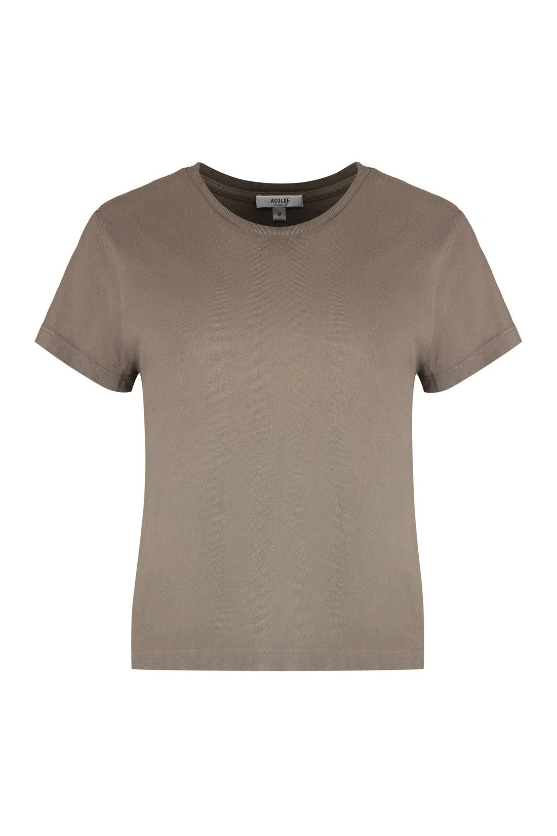 AGOLDE-OUTLET-SALE-Cotton crew-neck T-shirt-ARCHIVIST