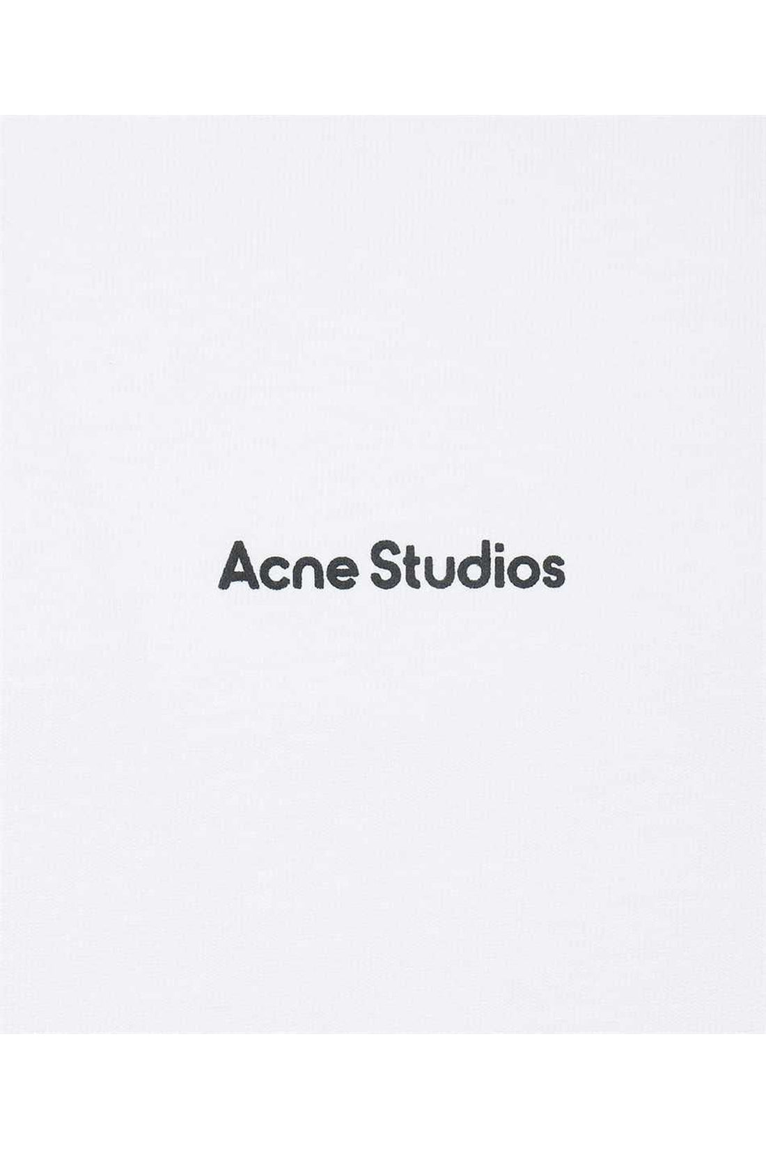 Acne Studios-OUTLET-SALE-Cotton crew-neck T-shirt-ARCHIVIST