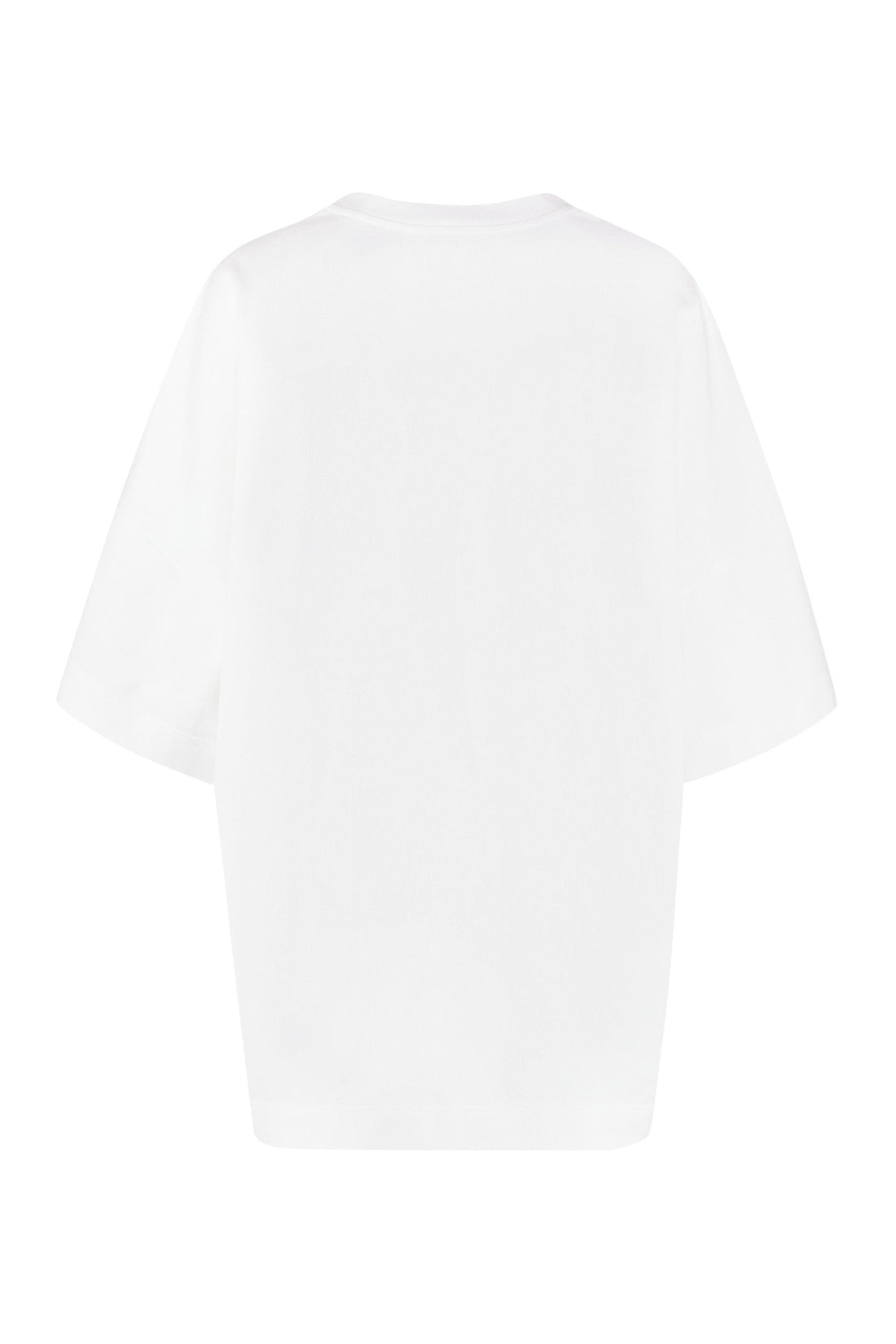 Alexander McQueen-OUTLET-SALE-Cotton crew-neck T-shirt-ARCHIVIST
