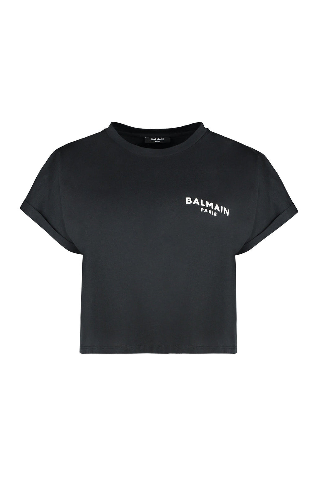 Balmain-OUTLET-SALE-Cotton crew-neck T-shirt-ARCHIVIST