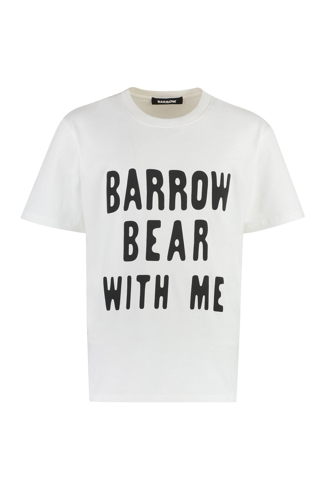 Barrow-OUTLET-SALE-Cotton crew-neck T-shirt-ARCHIVIST