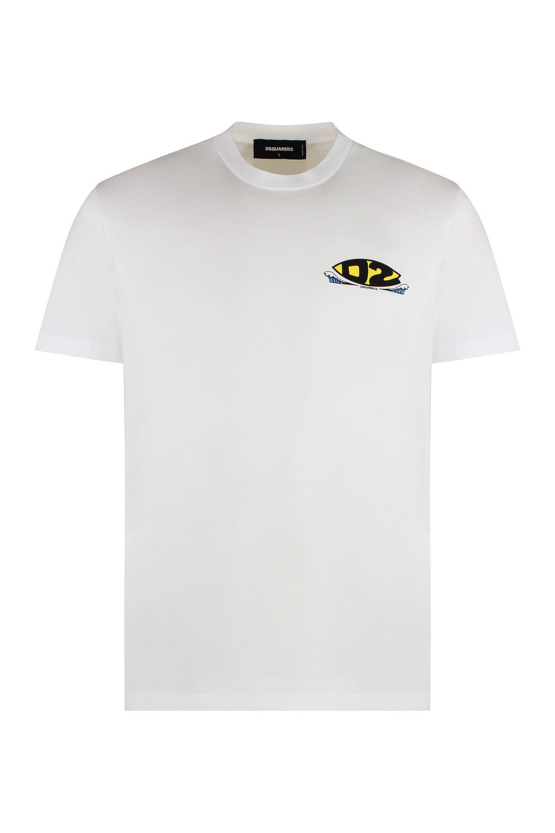 Dsquared2-OUTLET-SALE-Cotton crew-neck T-shirt-ARCHIVIST