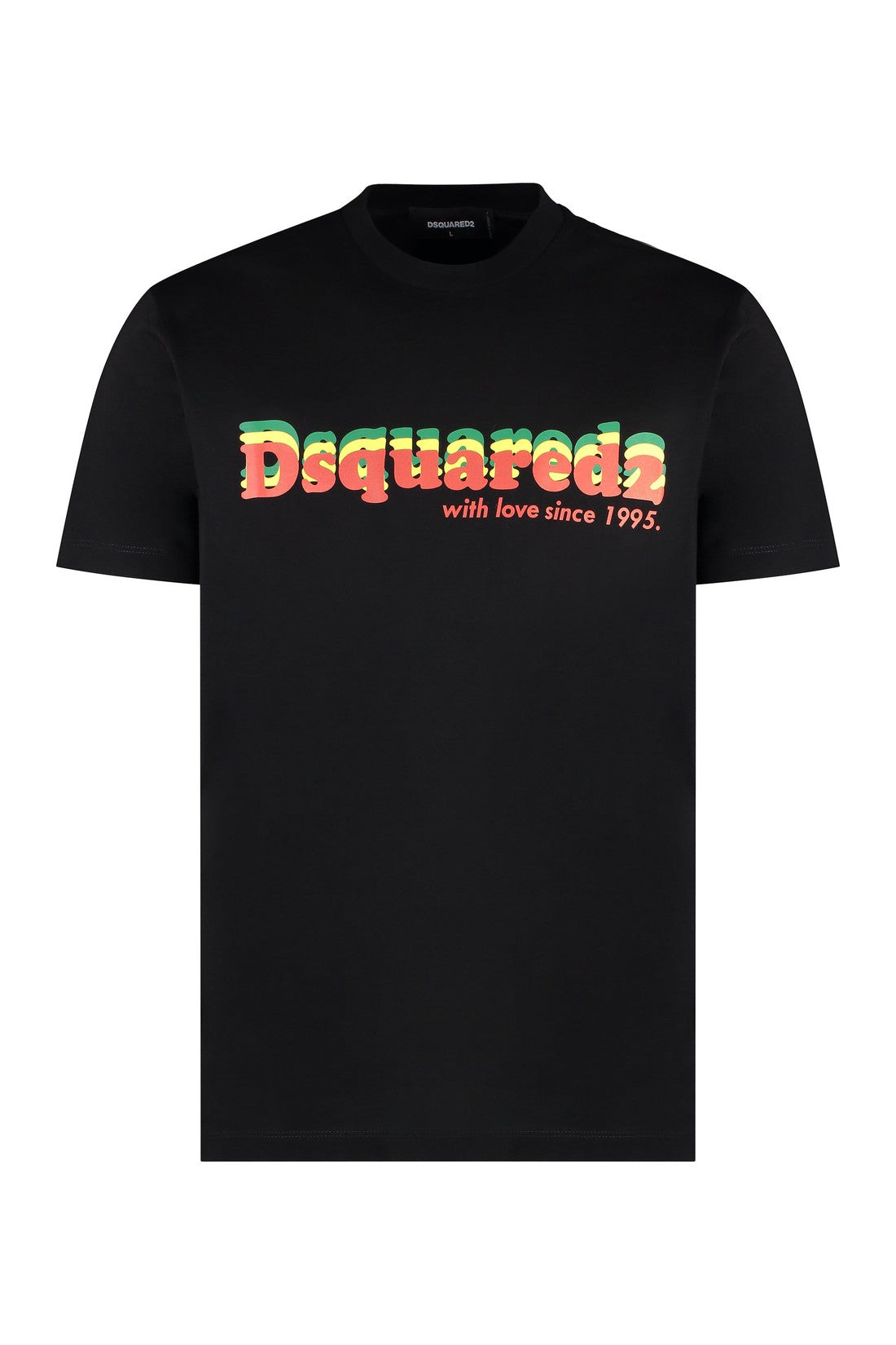 Dsquared2-OUTLET-SALE-Cotton crew-neck T-shirt-ARCHIVIST