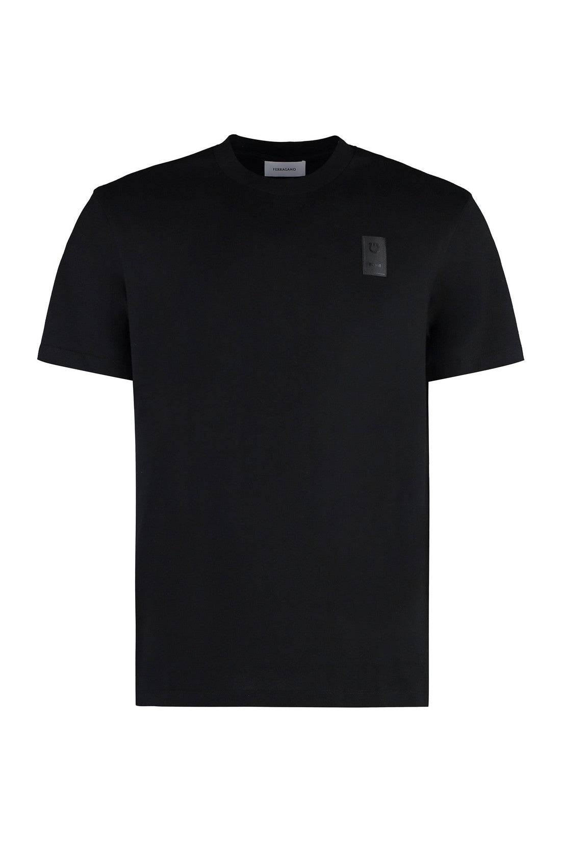 FERRAGAMO-OUTLET-SALE-Cotton crew-neck T-shirt-ARCHIVIST