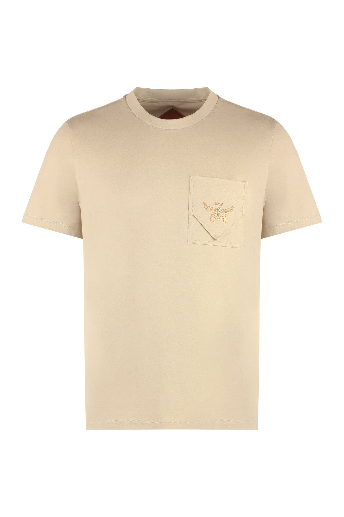 MCM-OUTLET-SALE-Cotton crew-neck T-shirt-ARCHIVIST