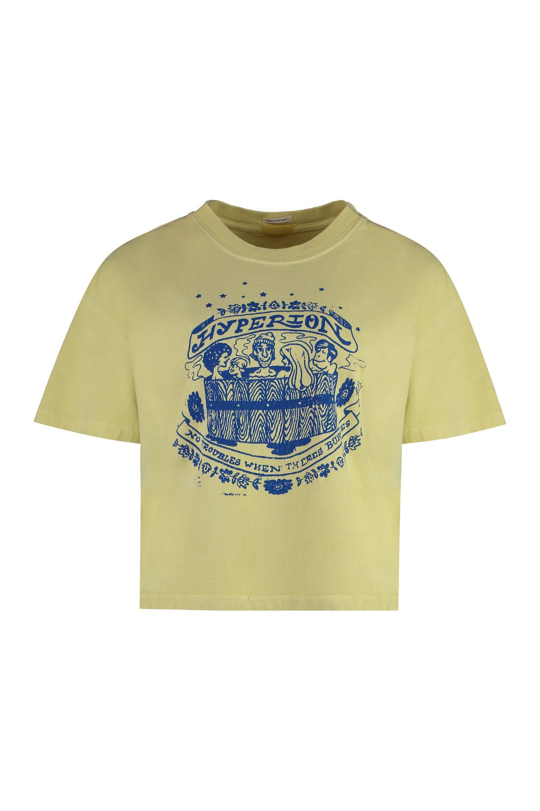 Mother-OUTLET-SALE-Cotton crew-neck T-shirt-ARCHIVIST