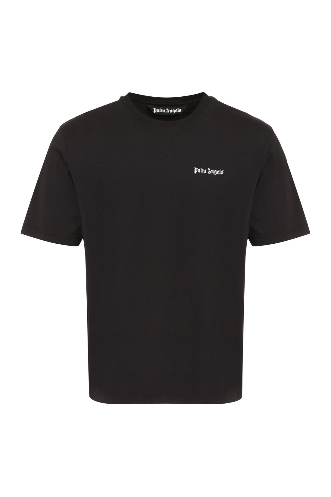 Palm Angels-OUTLET-SALE-Cotton crew-neck T-shirt-ARCHIVIST