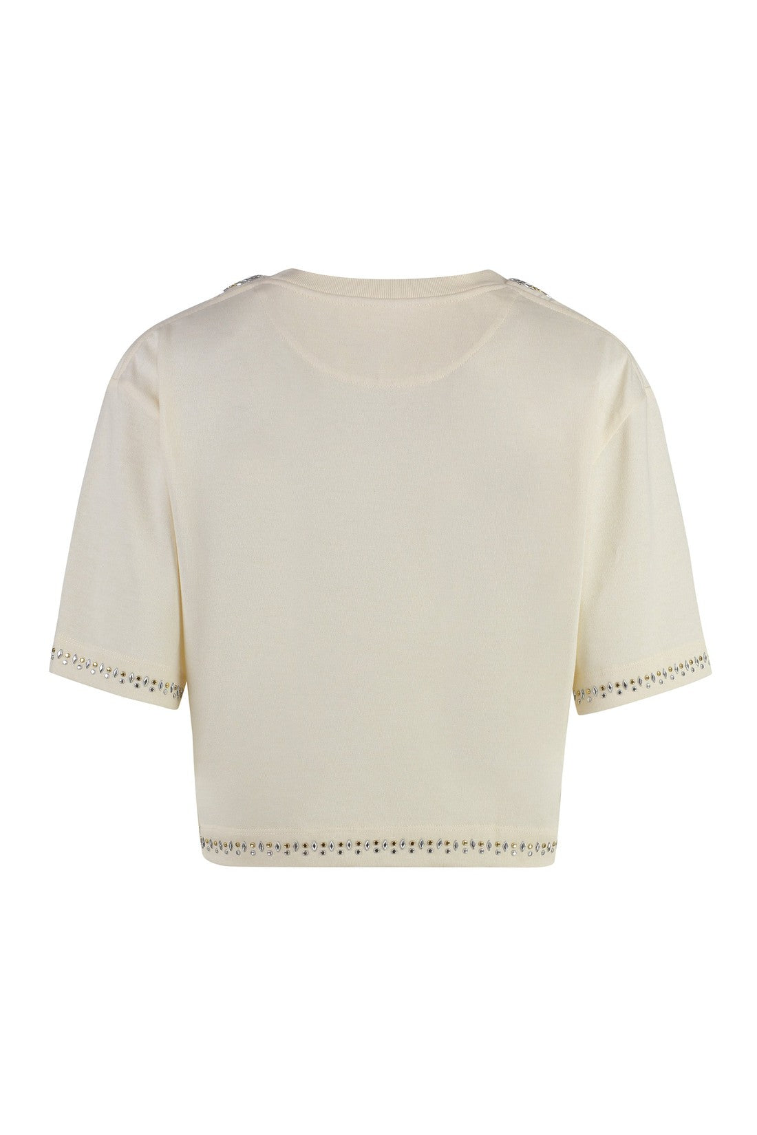 Rabanne-OUTLET-SALE-Cotton crew-neck T-shirt-ARCHIVIST