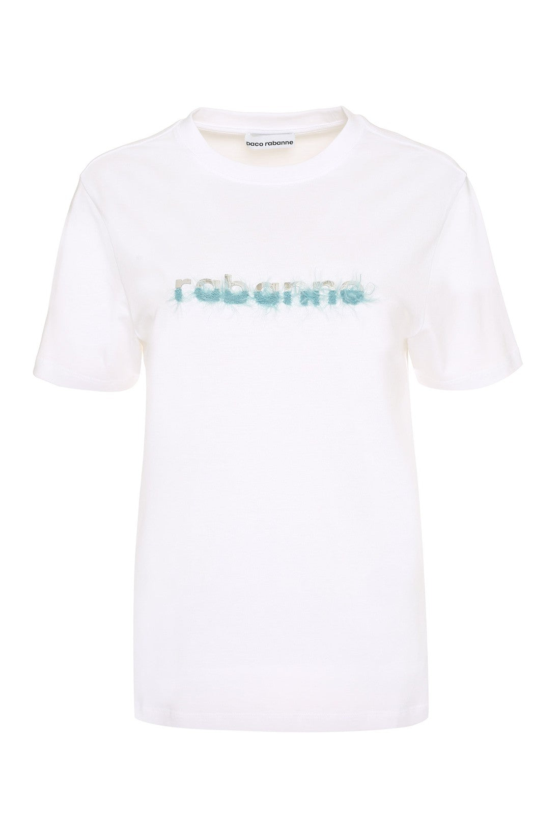 Rabanne-OUTLET-SALE-Cotton crew-neck T-shirt-ARCHIVIST