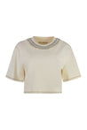 Rabanne-OUTLET-SALE-Cotton crew-neck T-shirt-ARCHIVIST