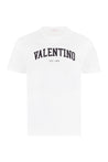 Valentino-OUTLET-SALE-Cotton crew-neck T-shirt-ARCHIVIST