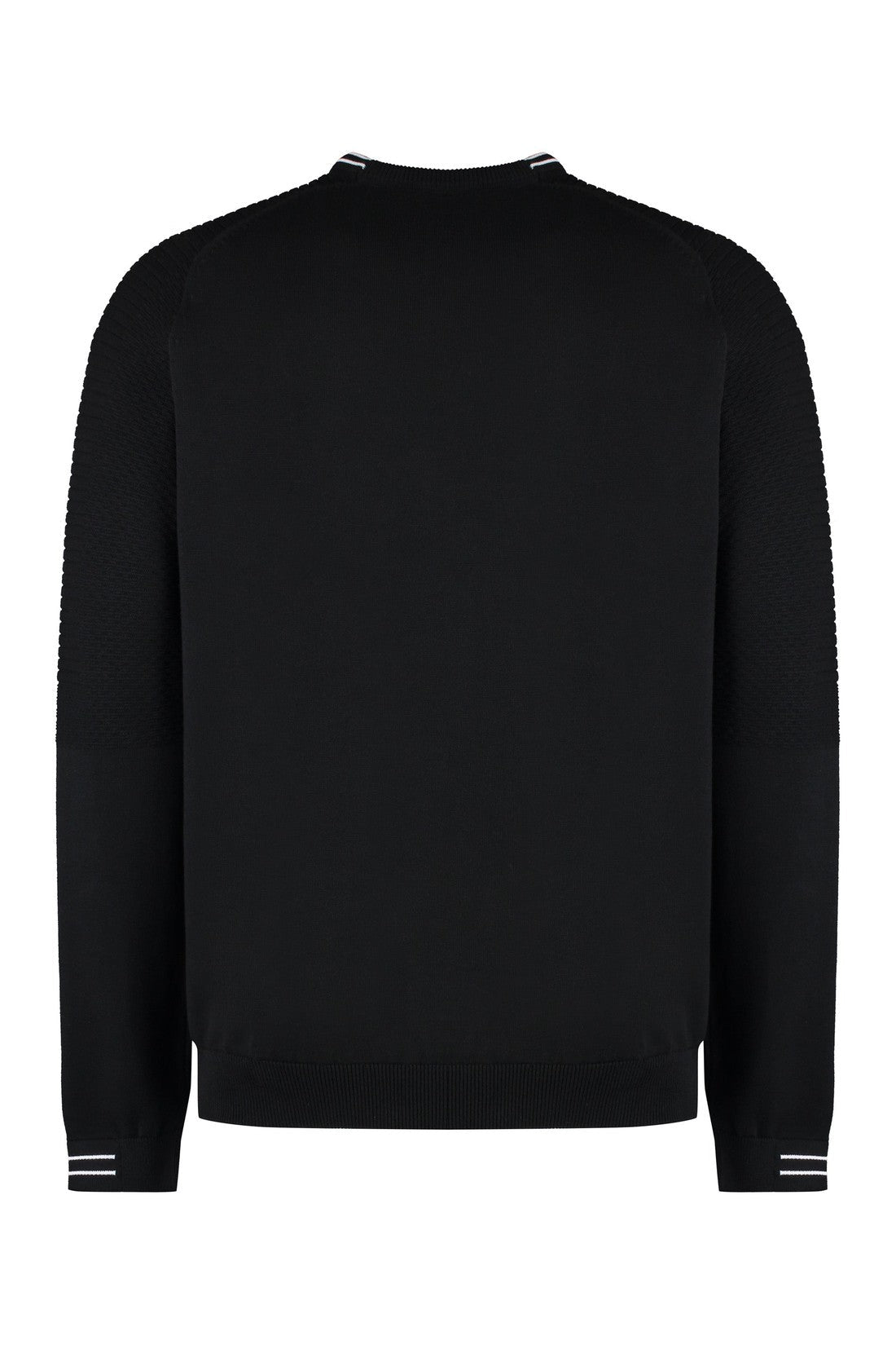 BOSS-OUTLET-SALE-Cotton crew-neck sweater-ARCHIVIST