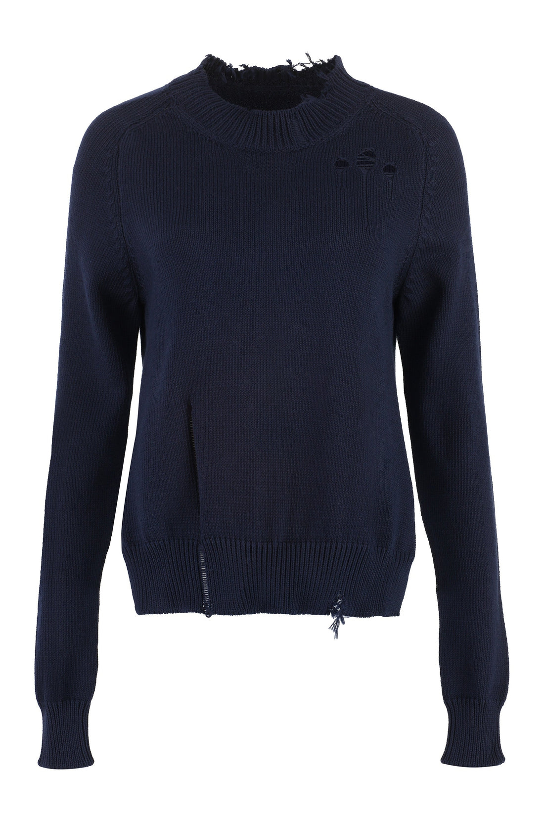 Maison Margiela-OUTLET-SALE-Cotton crew-neck sweater-ARCHIVIST
