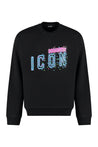 Dsquared2-OUTLET-SALE-Cotton crew-neck sweatshirt-ARCHIVIST