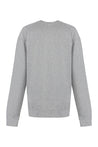 GANNI-OUTLET-SALE-Cotton crew-neck sweatshirt-ARCHIVIST