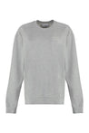 GANNI-OUTLET-SALE-Cotton crew-neck sweatshirt-ARCHIVIST