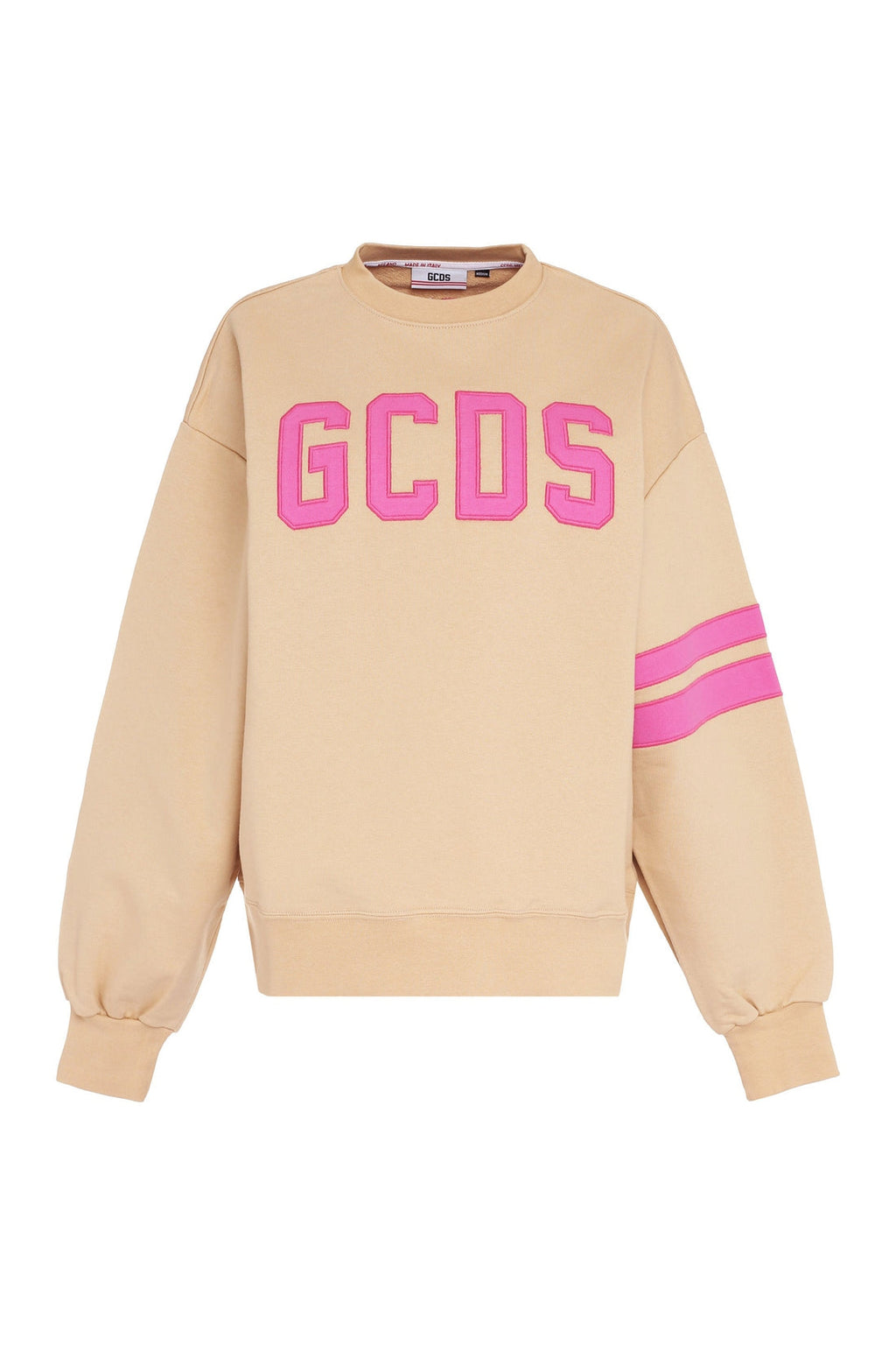 GCDS-OUTLET-SALE-Cotton crew-neck sweatshirt-ARCHIVIST