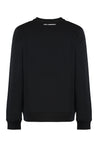 Karl Lagerfeld-OUTLET-SALE-Cotton crew-neck sweatshirt-ARCHIVIST