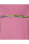 Karl Lagerfeld-OUTLET-SALE-Cotton crew-neck sweatshirt-ARCHIVIST