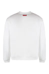 Cotton crew-neck sweatshirt