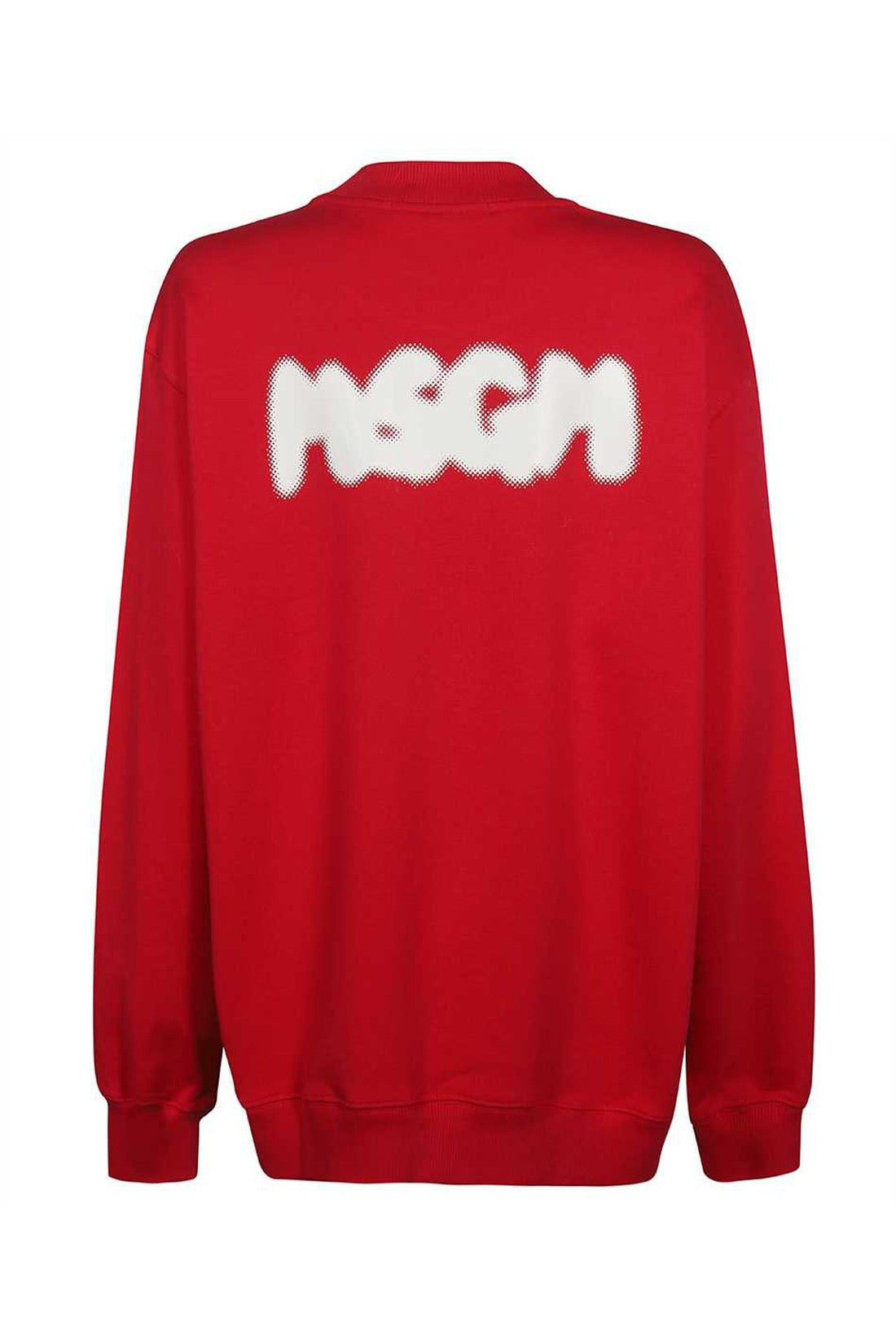 MSGM-OUTLET-SALE-Cotton crew-neck sweatshirt-ARCHIVIST