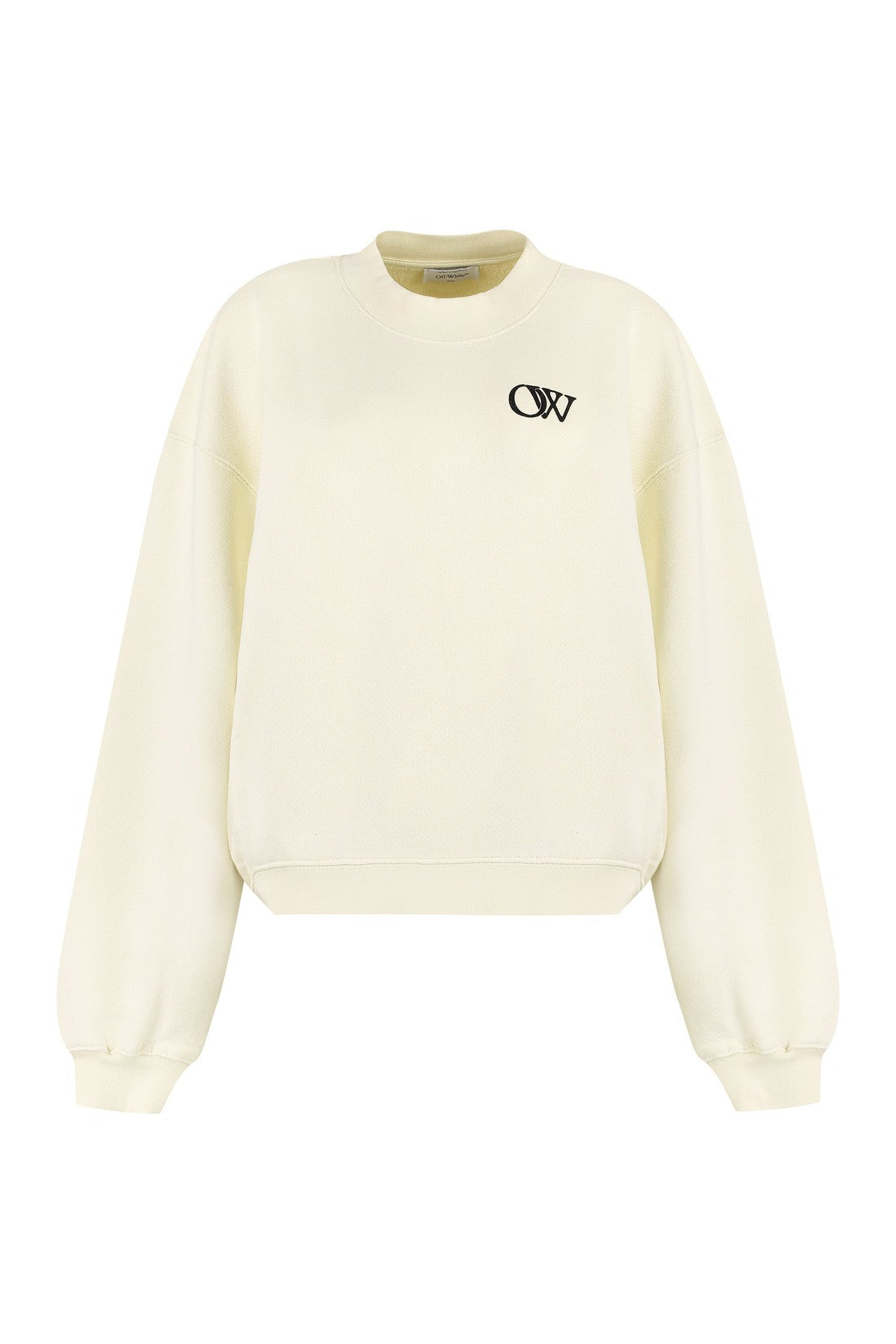 Off-White-OUTLET-SALE-Cotton crew-neck sweatshirt-ARCHIVIST