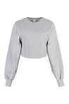 Pinko-OUTLET-SALE-Cotton crew-neck sweatshirt-ARCHIVIST