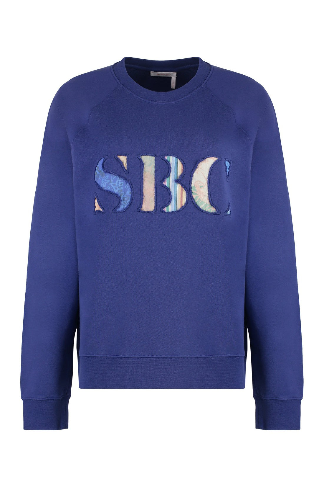 See By Chloé-OUTLET-SALE-Cotton crew-neck sweatshirt-ARCHIVIST