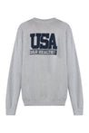 Sporty & Rich-OUTLET-SALE-Cotton crew-neck sweatshirt-ARCHIVIST