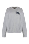 Sporty & Rich-OUTLET-SALE-Cotton crew-neck sweatshirt-ARCHIVIST